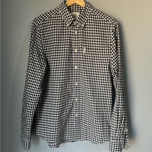 Ben Sherman Black and White Gingham Shirt